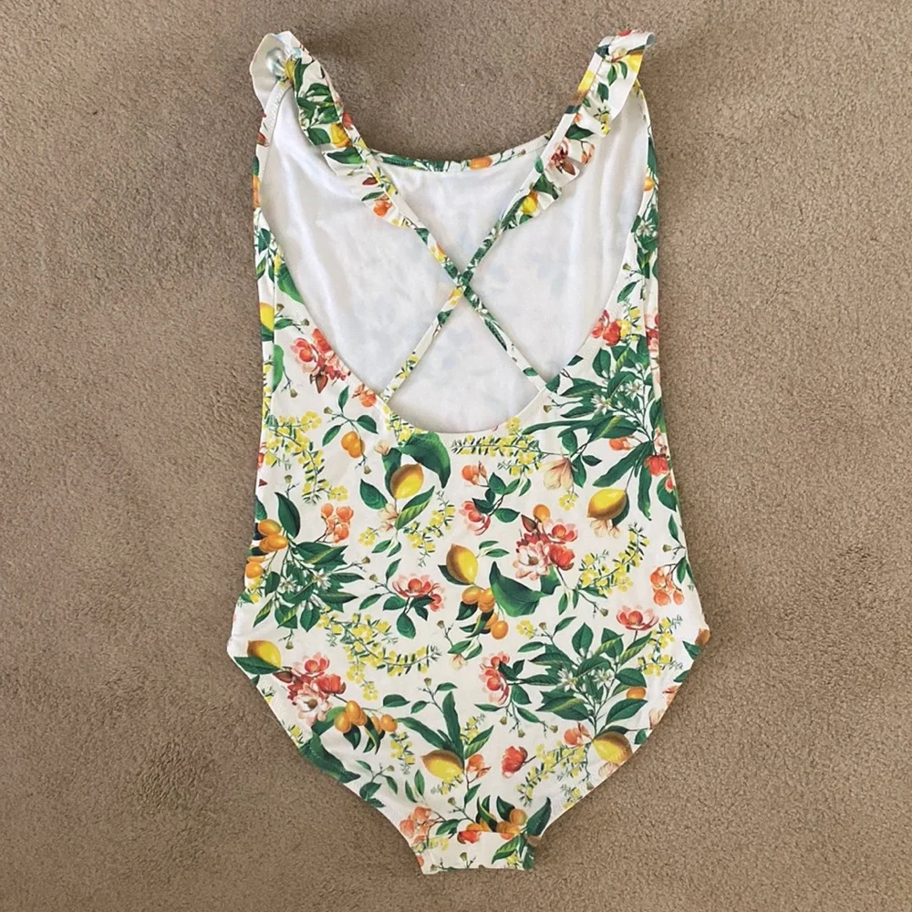 Uniqlo x Princesse Tam•Tam Collab Bathing Suit with Ruffles